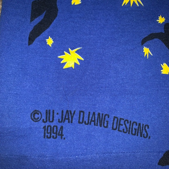 Rare Vintage 1994 Henry Matisse Icarus Star Shirt Sz XL, Single Stitched - Picture 6 of 6